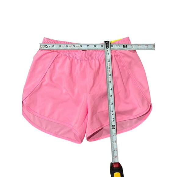 NWT All In Motion Girls Shorts Size XL Pink Athletic Mid-Rise Built-In Liner - Picture 5 of 6